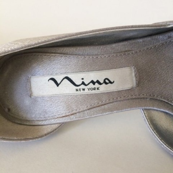 Silver Nina Culver evening sandals - Picture 7 of 7